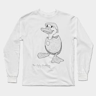 Copie De The Ugly Duckling Calligraphy Long Sleeve T-Shirt